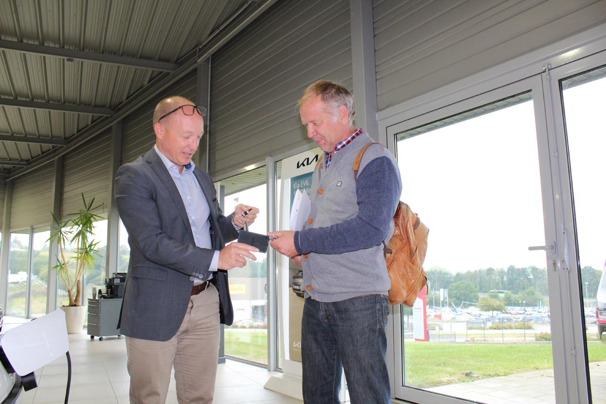 Remise de clé chez Kia Yffiniac