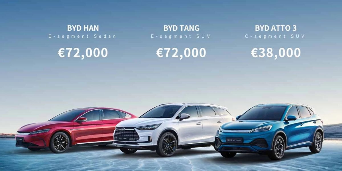 Prix BYD Europe