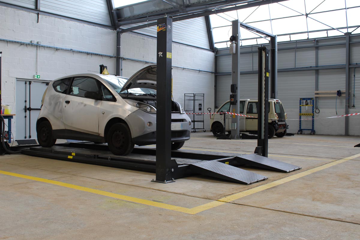 Dans le e-Garage Revolte de Nantes