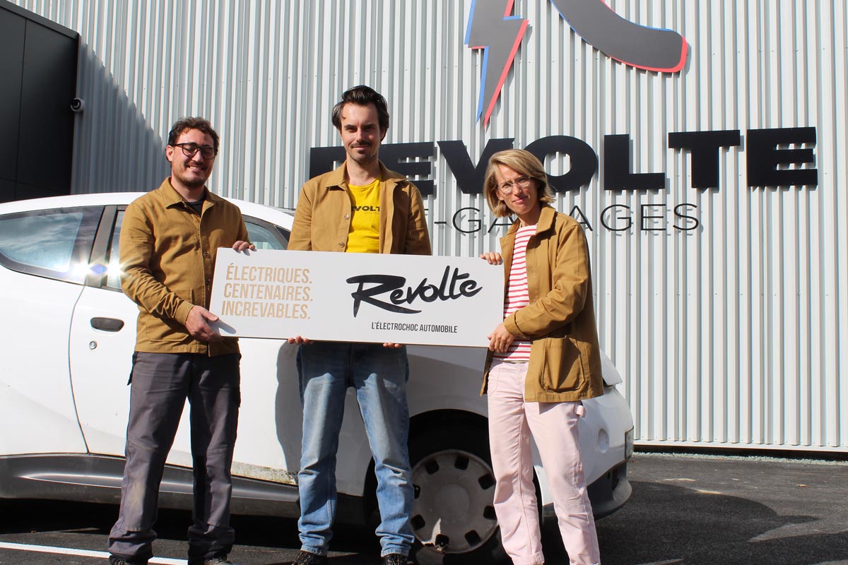 Dans le e-Garage Revolte de Nantes